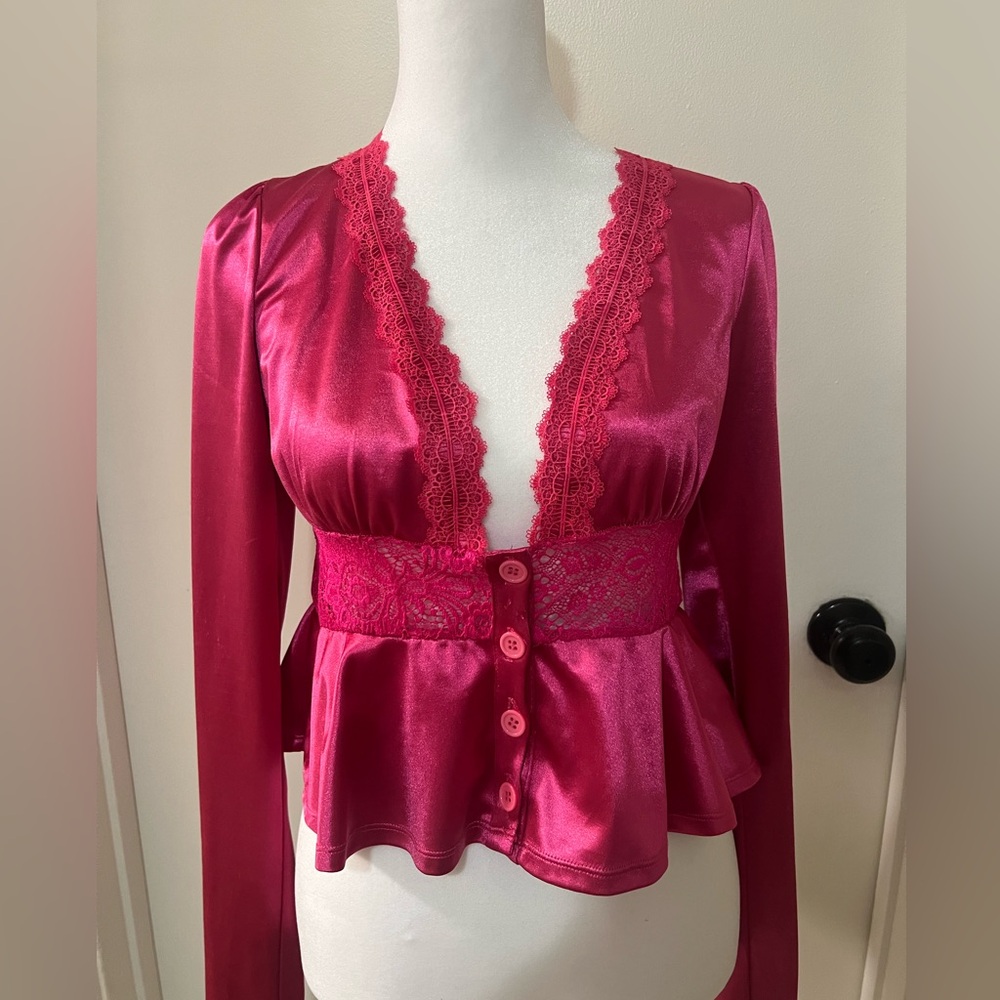 Sugar Thrills / Dolls Kill Silk Top